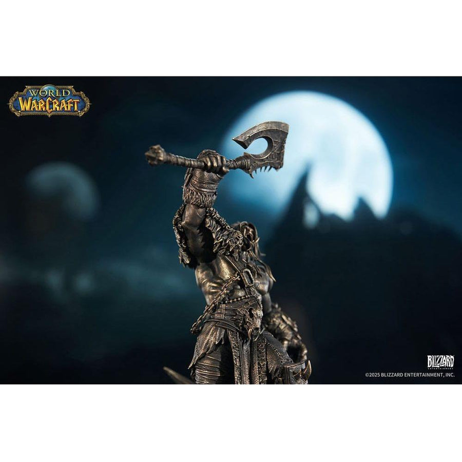 World of Warcraft Statue 1/10 Bronze Coloured Edition Grommash Hellscream 31 cm - The Happy Toy Store