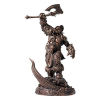 World of Warcraft Statue 1/10 Bronze Coloured Edition Grommash Hellscream 31 cm - The Happy Toy Store