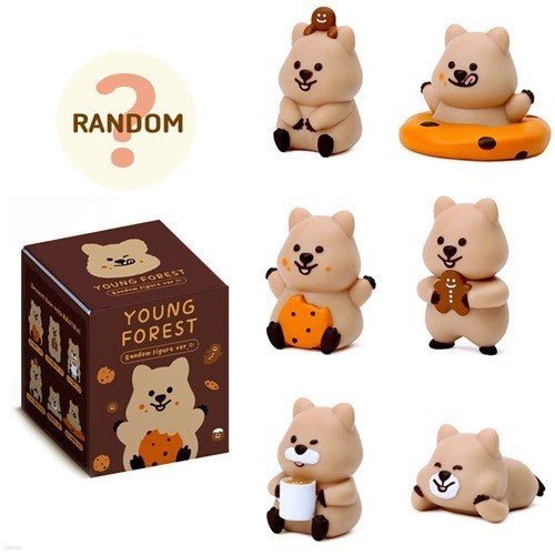 Young Forest Animal Kkotka Figurine Blind Box - The Happy Toy Store