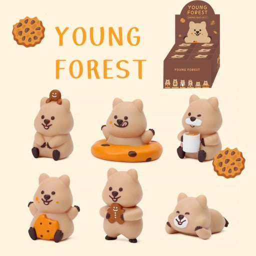 Young Forest Animal Kkotka Figurine Blind Box - The Happy Toy Store