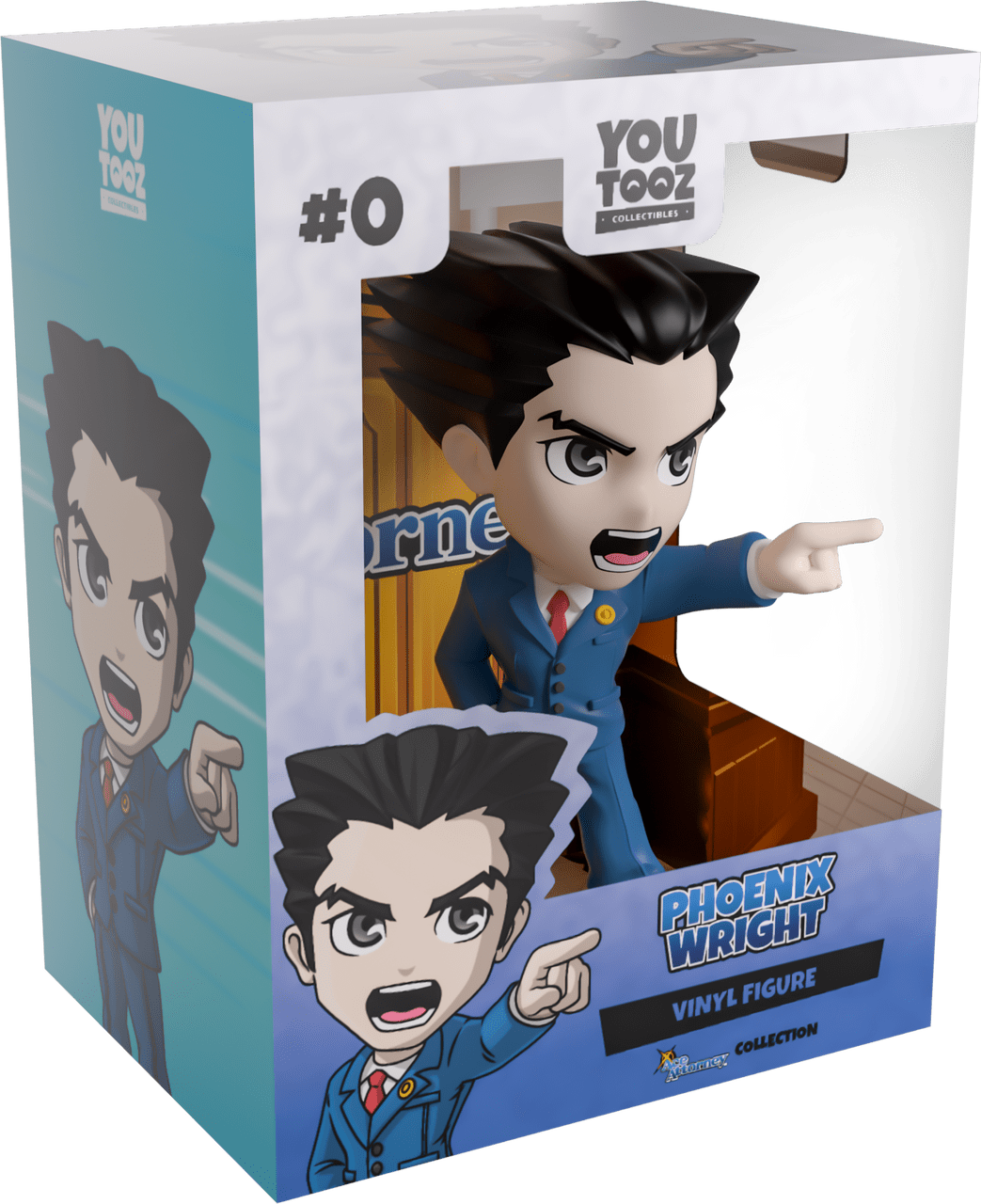 Youtooz - Ace Attorney: Phoenix Wright Vinyl Figure - The Happy Toy Store