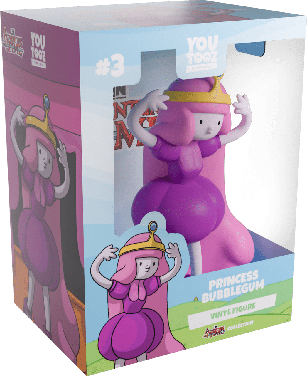 Youtooz - Adventure Time: Princess Bubblegum Vinyl Figure - The Happy Toy Store