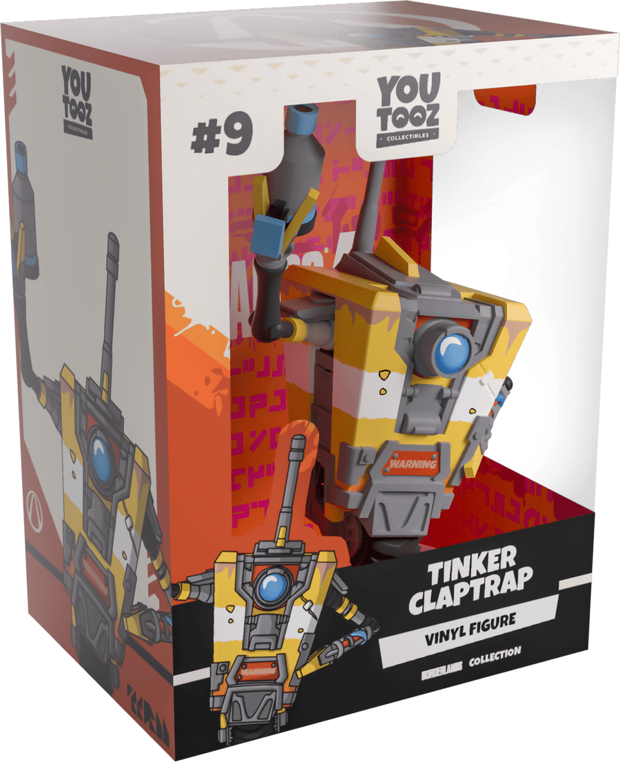 Youtooz - Borderlands: Tinker Claptrap Vinyl Figure - The Happy Toy Store