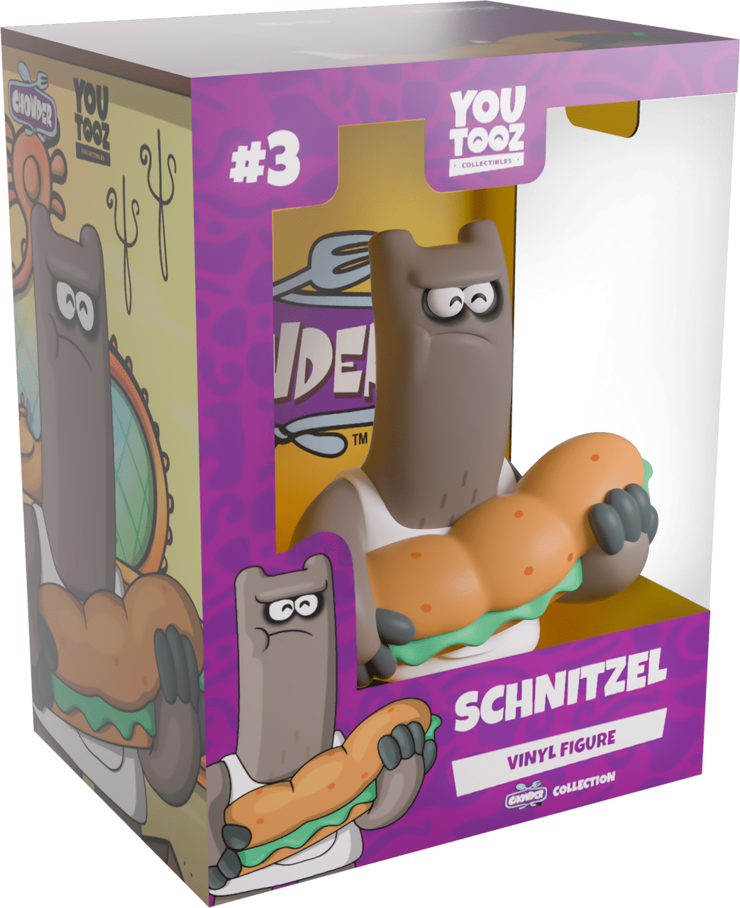 Youtooz - Chowder: Schnitzel Vinyl Figure - The Happy Toy Store