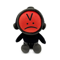 Youtooz - Content Warning: Content Warning Red Plush 9 Inch - The Happy Toy Store