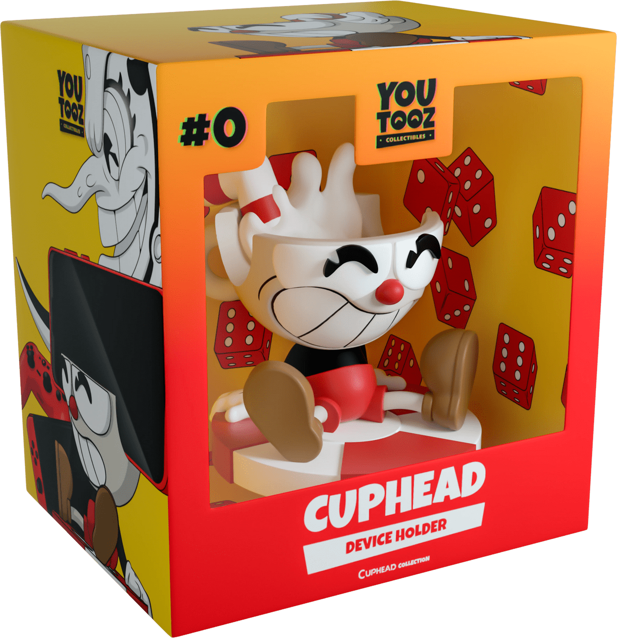 Youtooz - Cuphead: Cuphead Device Holder - The Happy Toy Store