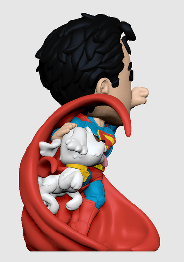 Youtooz - DC Comics: Superman & Krypto Vinyl Figure - The Happy Toy Store