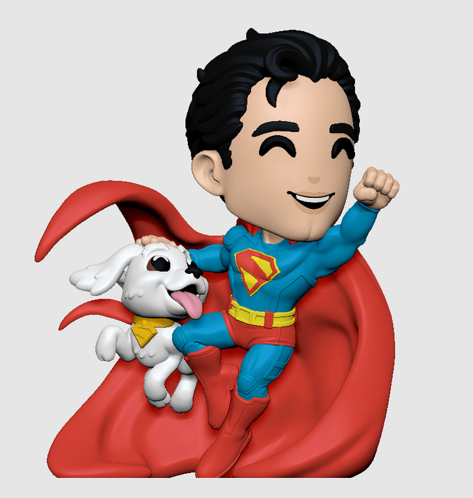 Youtooz - DC Comics: Superman & Krypto Vinyl Figure - The Happy Toy Store