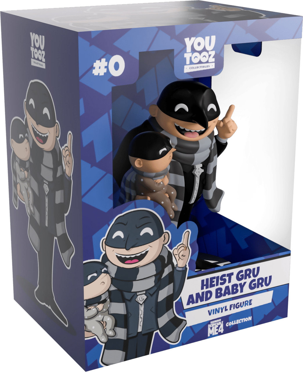 Youtooz - Despicable Me 4: Heist Gru & Baby Gru Vinyl Figure - The Happy Toy Store