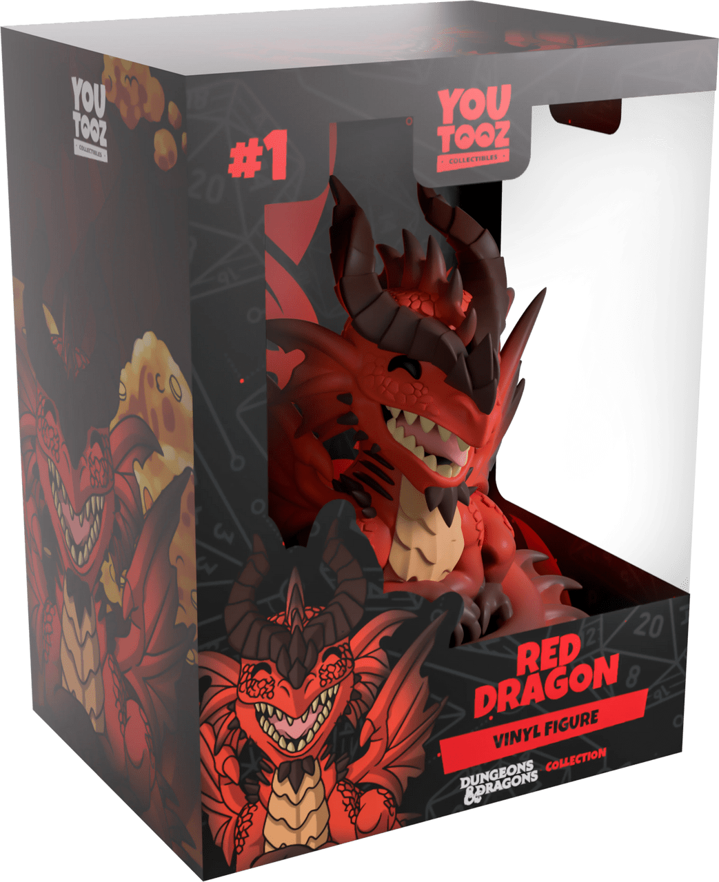 Youtooz - Dungeons & Dragons: Red Dragon Vinyl Figure - The Happy Toy Store