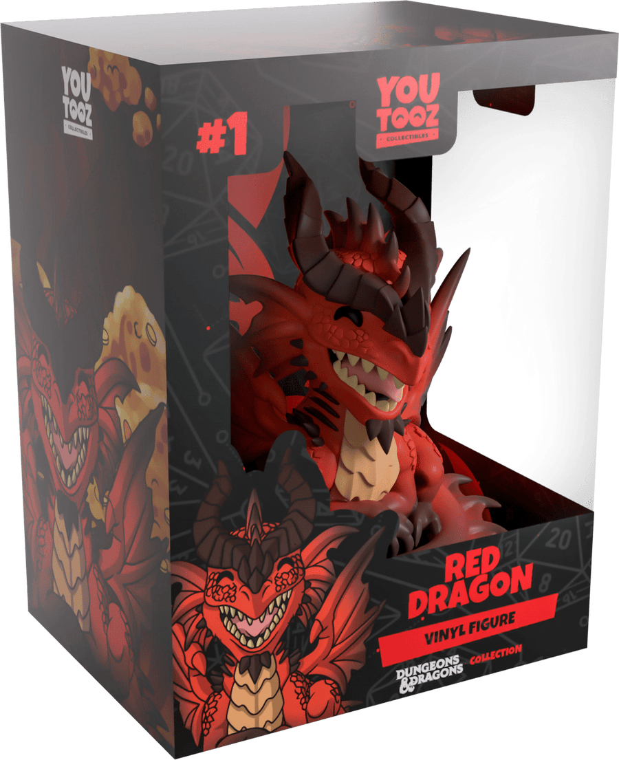Youtooz - Dungeons & Dragons: Red Dragon Vinyl Figure - The Happy Toy Store