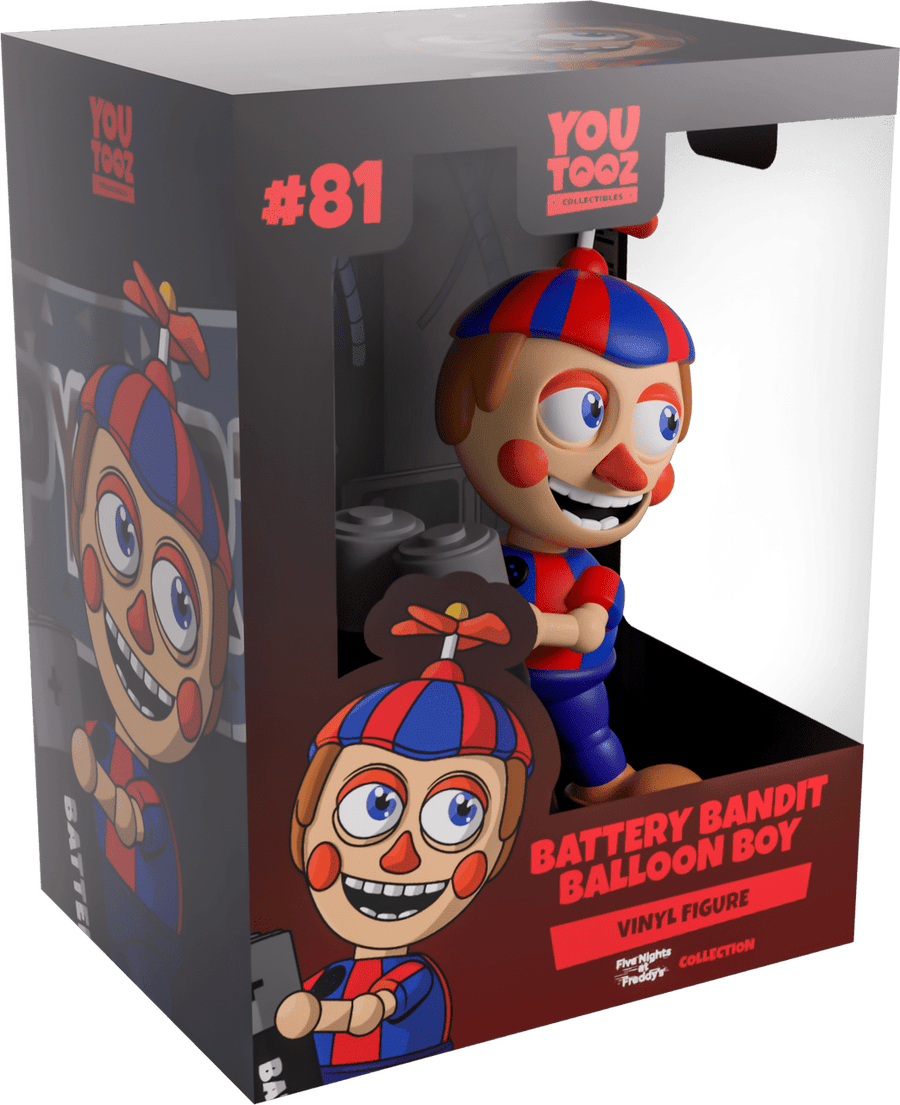 Youtooz - Five Nights at Freddy's: Battery Bandit Balloon Boy Vinyl Figure - The Happy Toy Store
