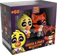 Youtooz - Five Nights at Freddy's: Chica & Foxy Monitor Buddiez - The Happy Toy Store