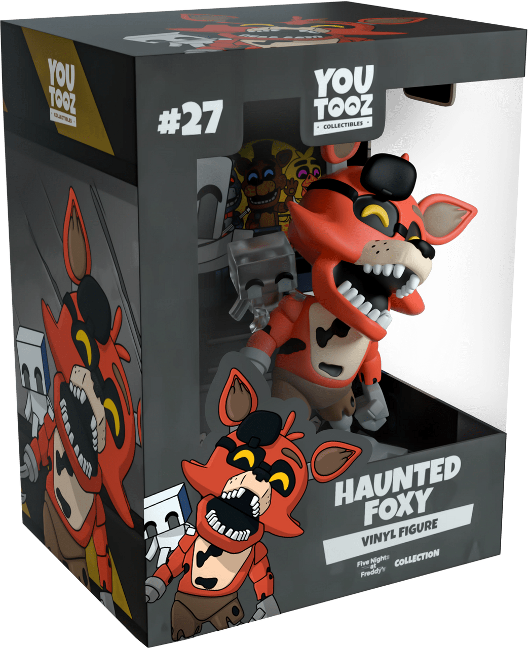 Youtooz - Five Nights at Freddy`s: Haunted Foxy Vinyl Figure - The Happy Toy Store