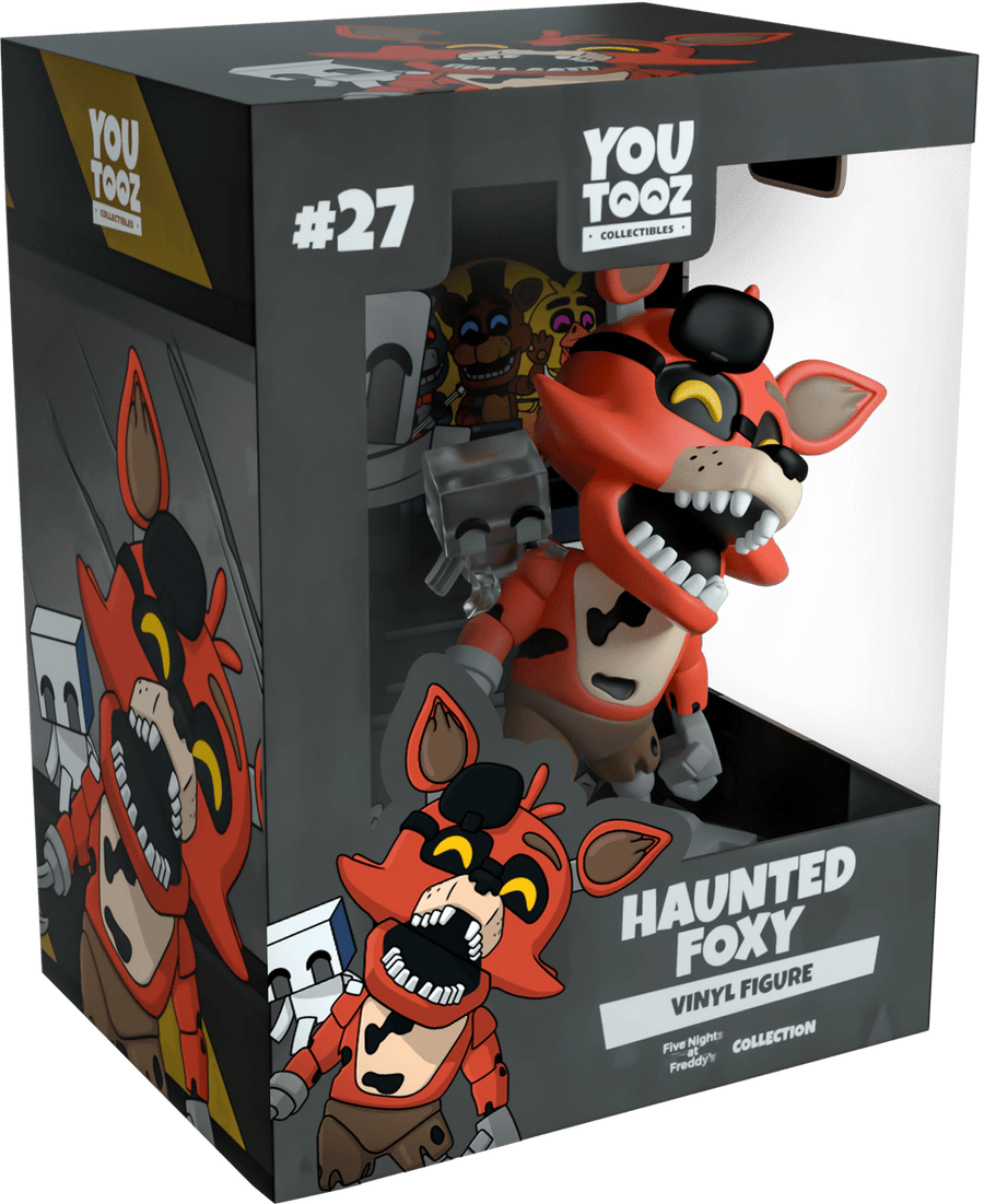Youtooz - Five Nights at Freddy`s: Haunted Foxy Vinyl Figure - The Happy Toy Store