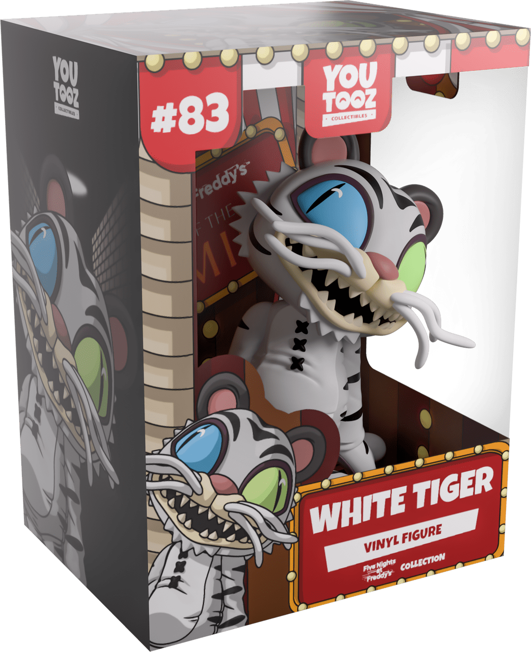 Youtooz - Five Nights at Freddy's: White Tiger Vinyl Figure - The Happy Toy Store