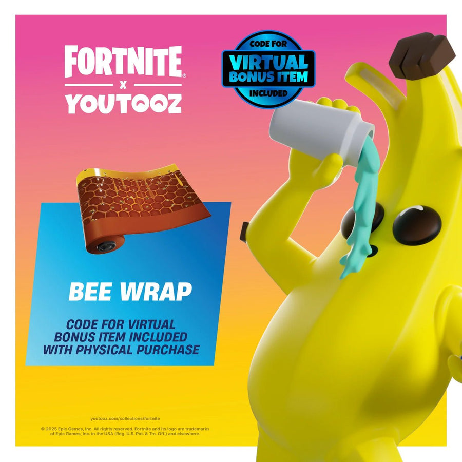 Youtooz - Fortnite: Peely Vinyl Figure - The Happy Toy Store