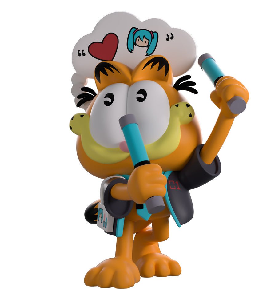 Youtooz - Garfield: Hatsune Miku Concert Garfield Vinyl Figure - The Happy Toy Store