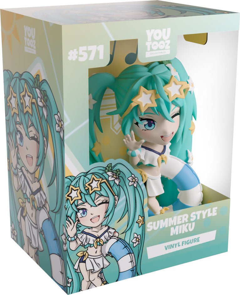 Youtooz - Hatsune Miku: Summer Style Miku Vinyl Figure - The Happy Toy Store