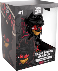 Youtooz - Hazbin Hotel: Radio Demon Alastor Vinyl Figure - The Happy Toy Store