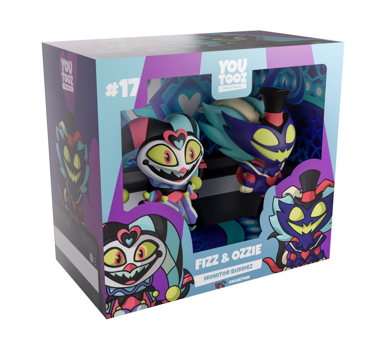 Youtooz - Helluva Boss: Fizz & Ozzie Monitor Buddiez - The Happy Toy Store