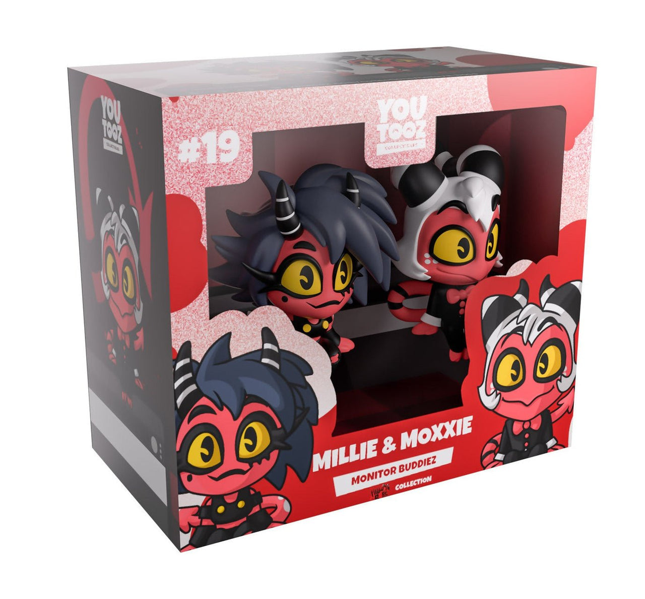 Youtooz - Helluva Boss: Millie & Moxxie Monitor Buddiez - The Happy Toy Store