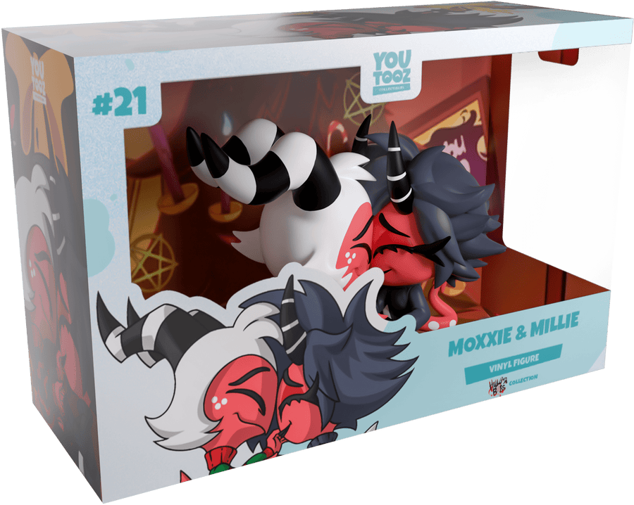 Youtooz - Helluva Boss: Moxxie & Millie Vinyl Figure - The Happy Toy Store