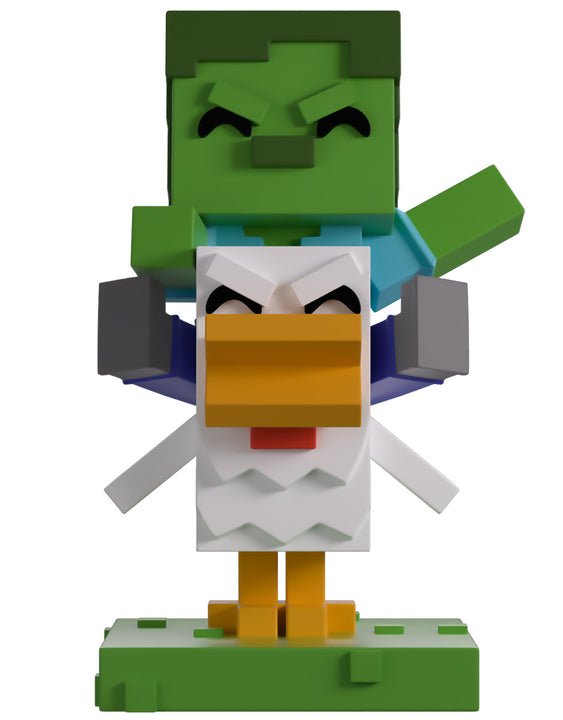 Youtooz - Minecraft: Chicken Jockey Vinyl Figure - The Happy Toy Store