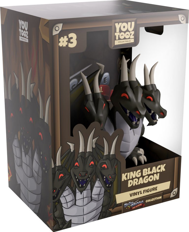 Youtooz - Old School RuneScape: King Black Dragon Vinyl Figure - The Happy Toy Store