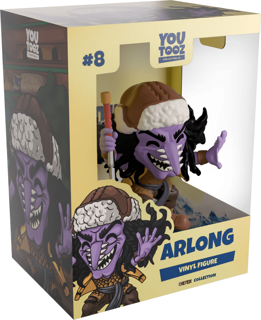 Youtooz - One Piece: Arlong Vinyl Figure - The Happy Toy Store