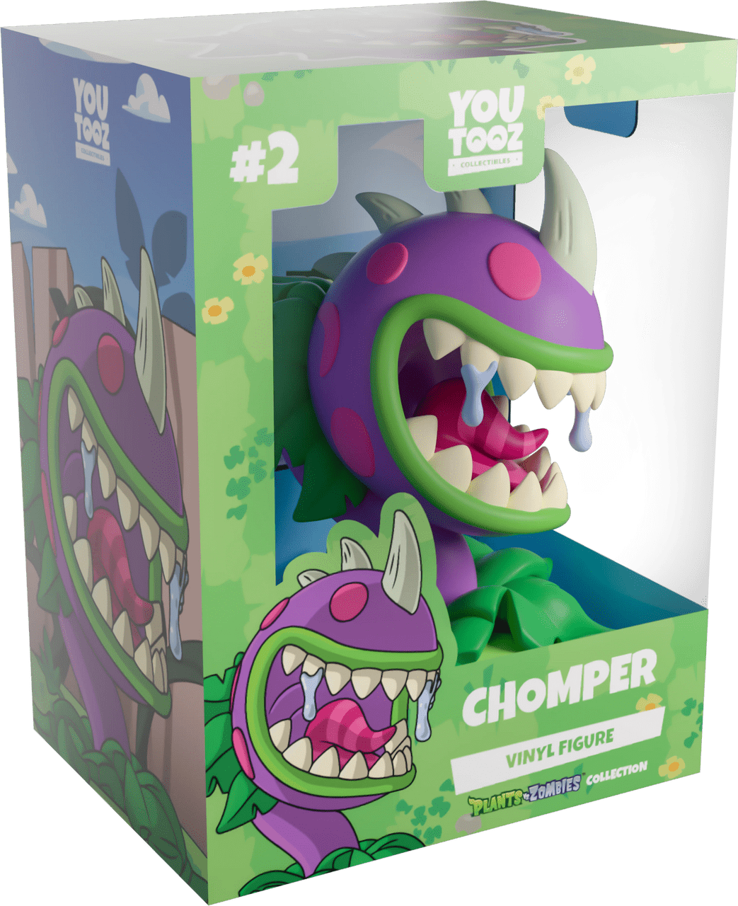 Youtooz - Plants Vs Zombies: Chomper Vinyl Figure - The Happy Toy Store
