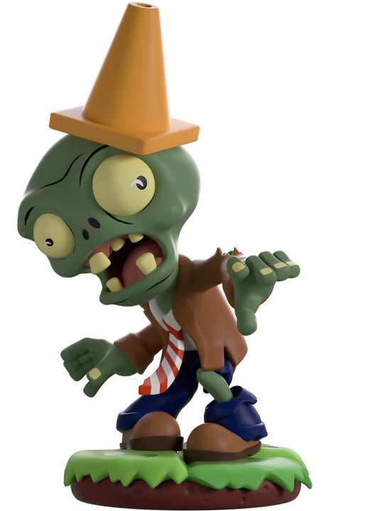 Youtooz - Plants Vs Zombies: Conehead Zombie Vinyl Figure - The Happy Toy Store
