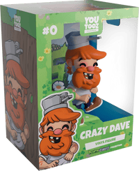 Youtooz - Plants Vs Zombies: Crazy Dave Vinyl Figure - The Happy Toy Store