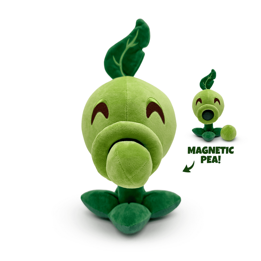 Youtooz - Plants Vs Zombies: Peashooter Plush 9 Inch - The Happy Toy Store