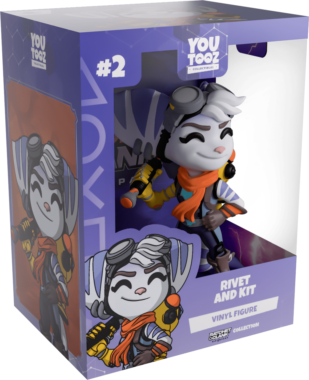 Youtooz - Ratchet and Clank: Rift Apart: Rivet and Kit Vinyl Figure - The Happy Toy Store