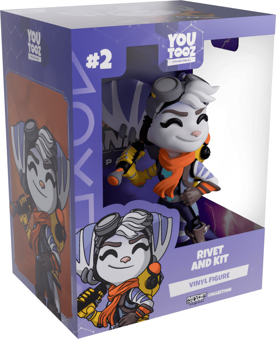 Youtooz - Ratchet and Clank: Rift Apart: Rivet and Kit Vinyl Figure - The Happy Toy Store