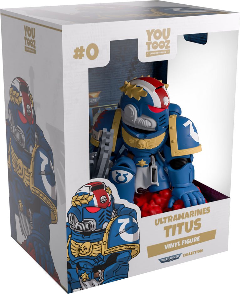 Youtooz - Space Marine II: Ultramarines Titus Vinyl Figure - The Happy Toy Store