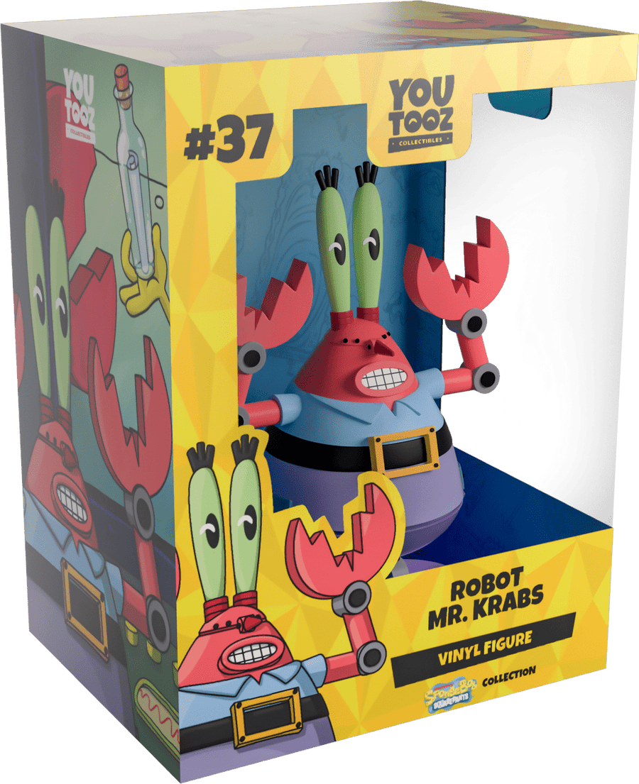 Youtooz - Spongebob Squarepants: Robot Mr. Krabs Vinyl Figure - The Happy Toy Store