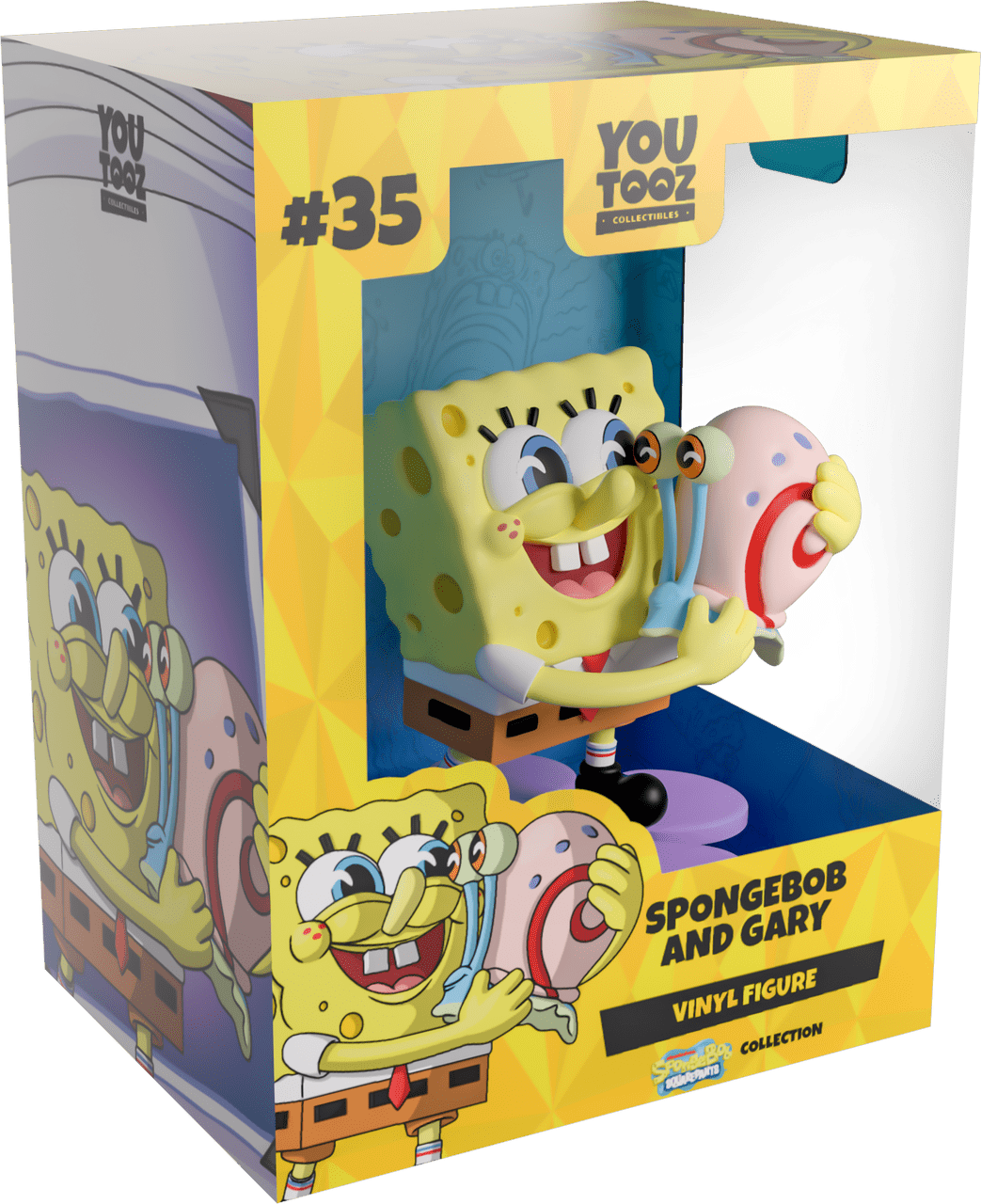 Youtooz - Spongebob Squarepants: Spongebob and Gary Vinyl Figure - The Happy Toy Store