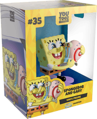 Youtooz - Spongebob Squarepants: Spongebob and Gary Vinyl Figure - The Happy Toy Store