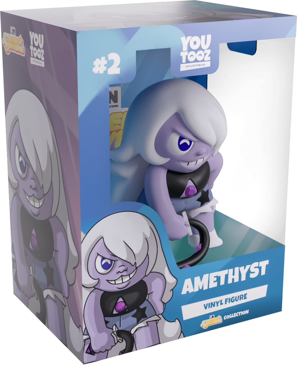 Youtooz - Steven Universe: Amethyst Vinyl Figure - The Happy Toy Store