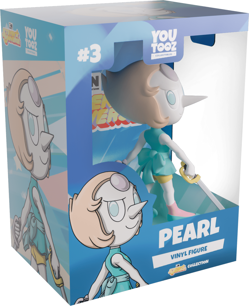 Youtooz - Steven Universe: Pearl Vinyl Figure - The Happy Toy Store
