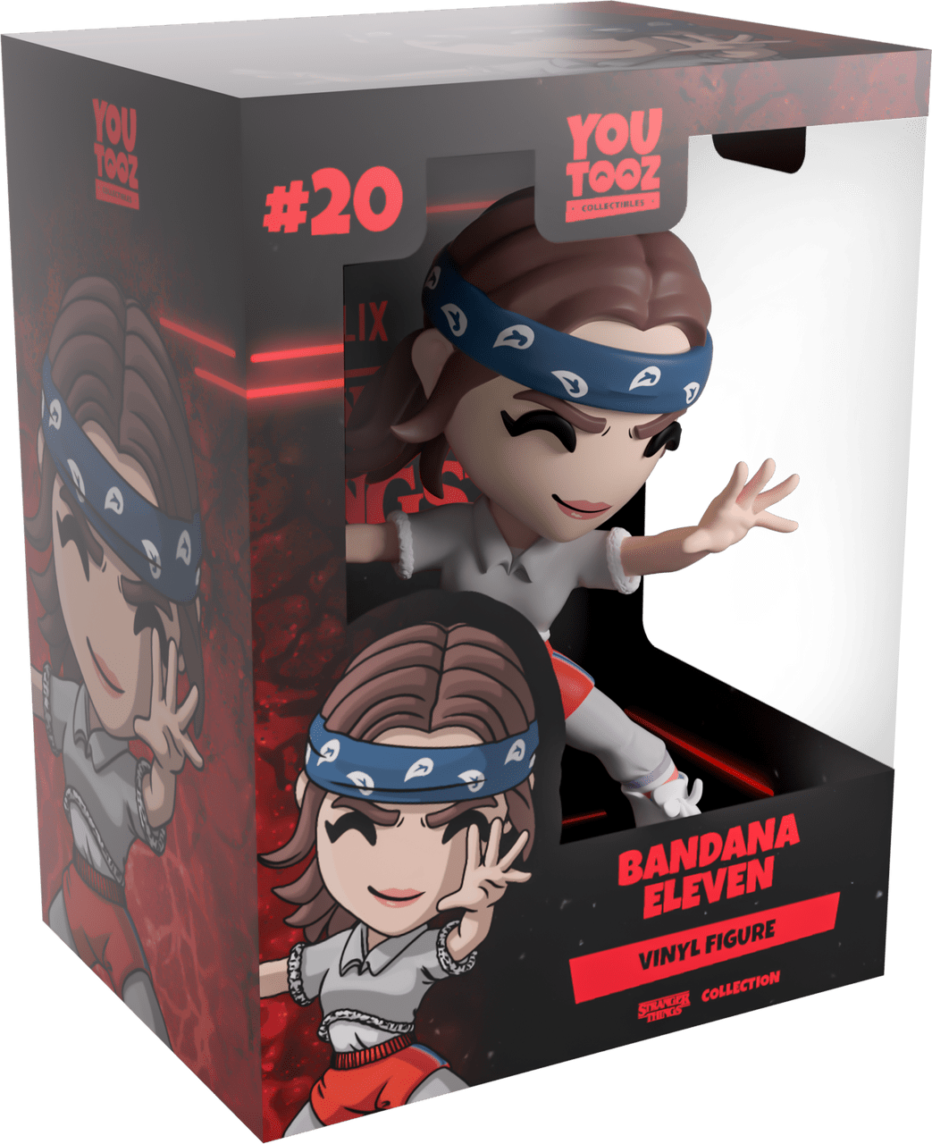 Youtooz - Stranger Things: Bandana Eleven Vinyl Figure - The Happy Toy Store