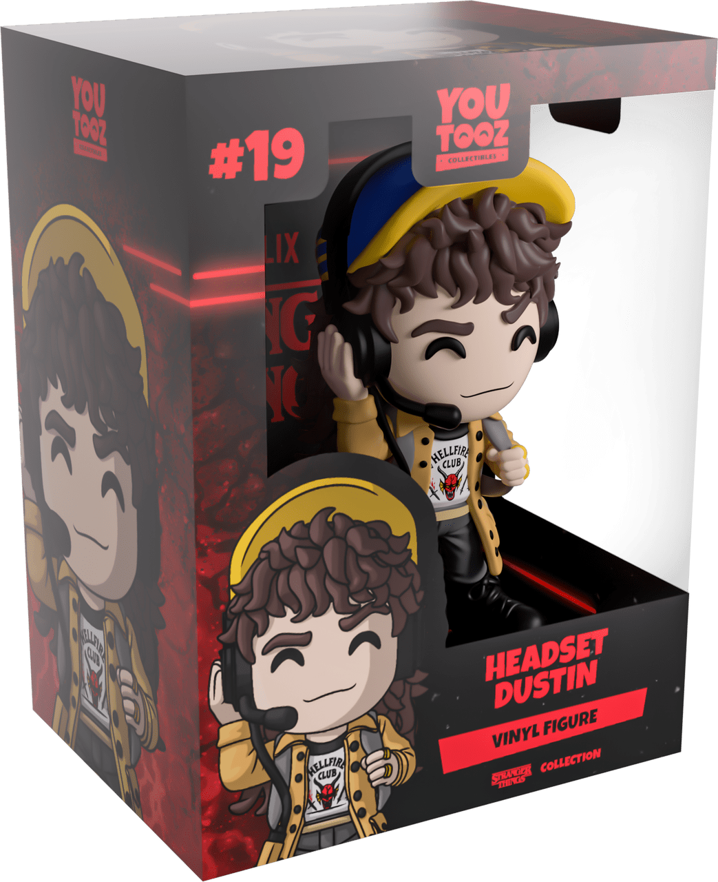 Youtooz - Stranger Things: Headset Dustin Vinyl Figure - The Happy Toy Store