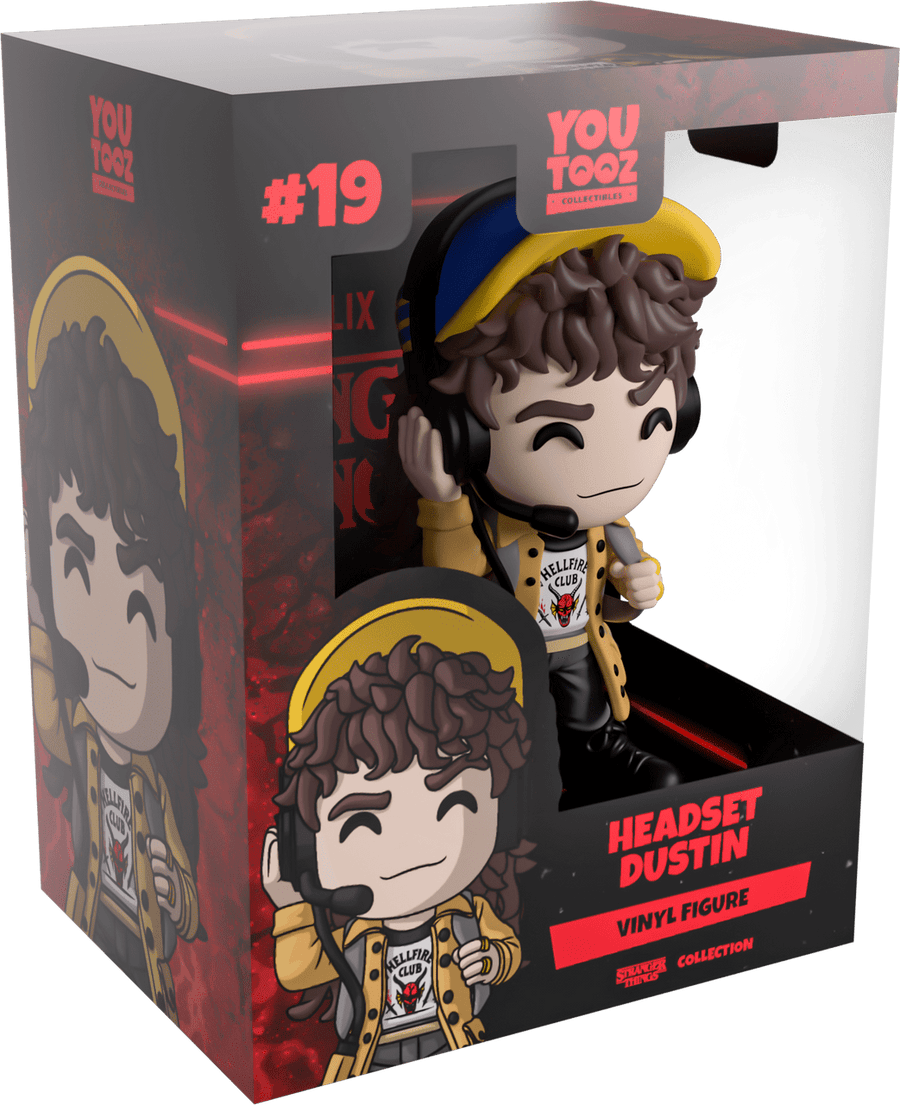 Youtooz - Stranger Things: Headset Dustin Vinyl Figure - The Happy Toy Store