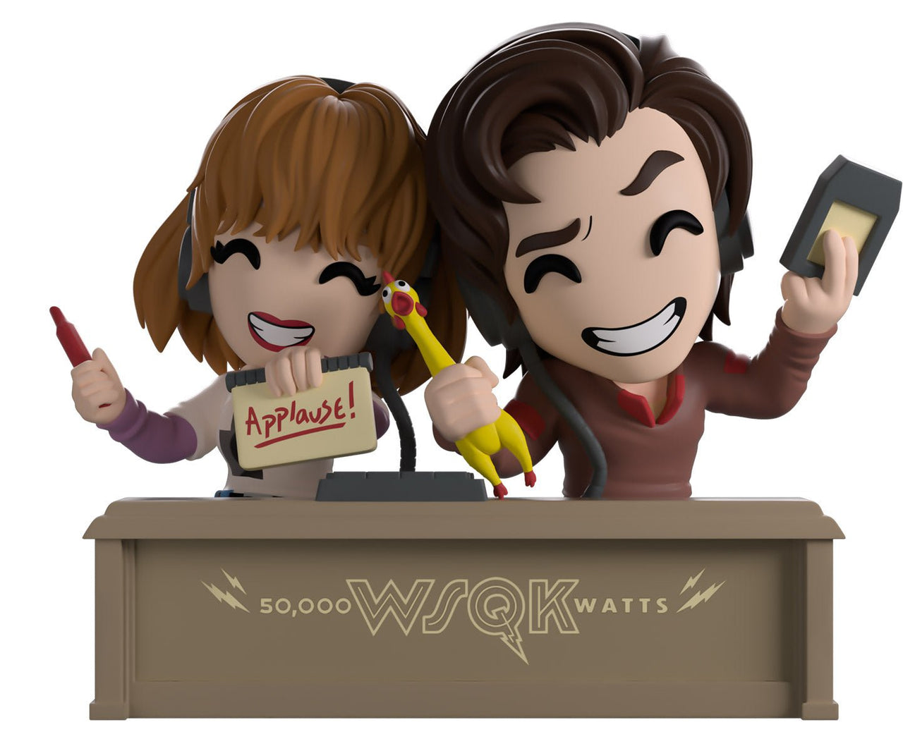 Youtooz - Stranger Things: WSQK Robin & Steve Vinyl Figure - The Happy Toy Store