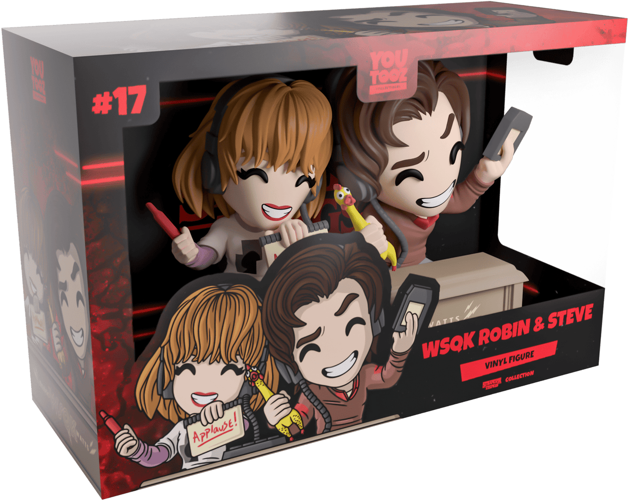 Youtooz - Stranger Things: WSQK Robin & Steve Vinyl Figure - The Happy Toy Store