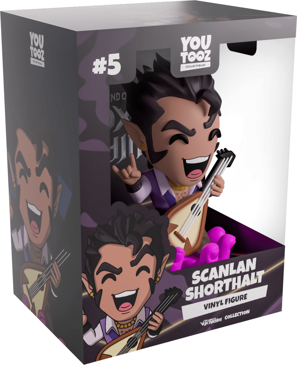Youtooz - The Legend of Vox Machina: Scanlan Shorthalt Vinyl Figure - The Happy Toy Store