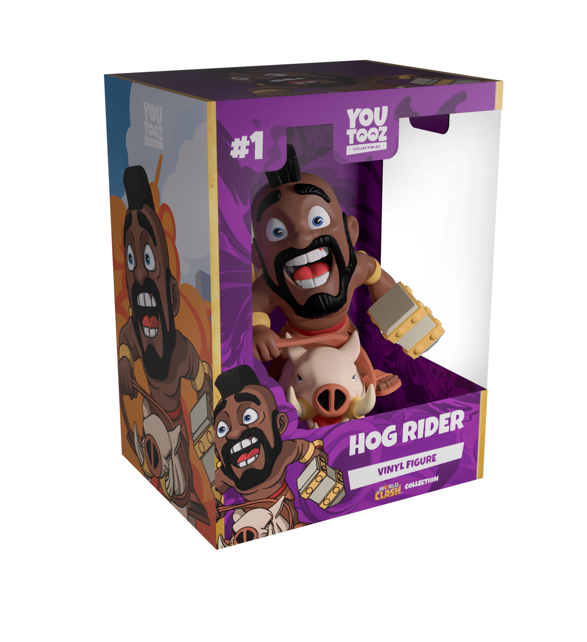 Youtooz - The World of Clash: Hog Rider Vinyl Figure - The Happy Toy Store