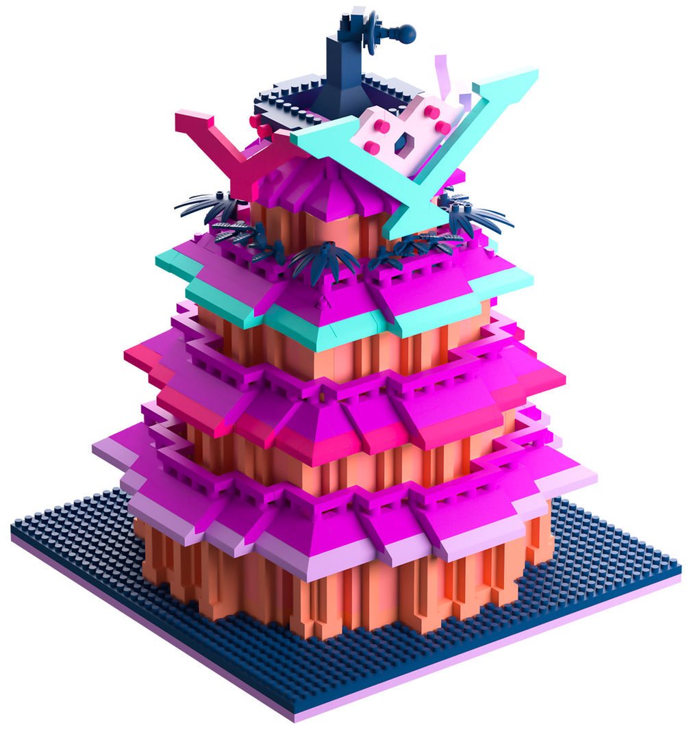 Youtooz - V Tower Brickset - The Happy Toy Store